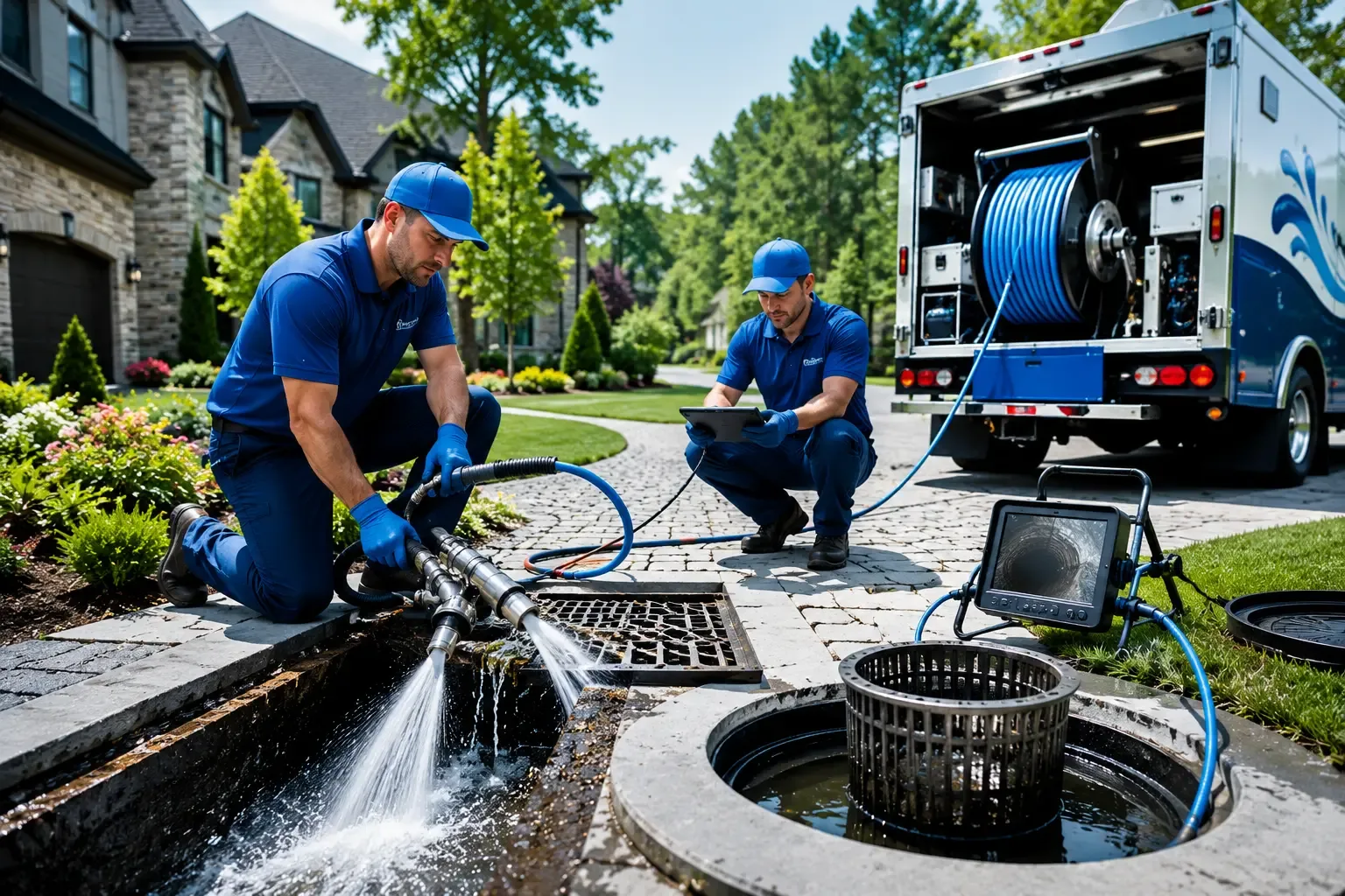 Local outdoor drain cleaning professionals in Pataskala, OH