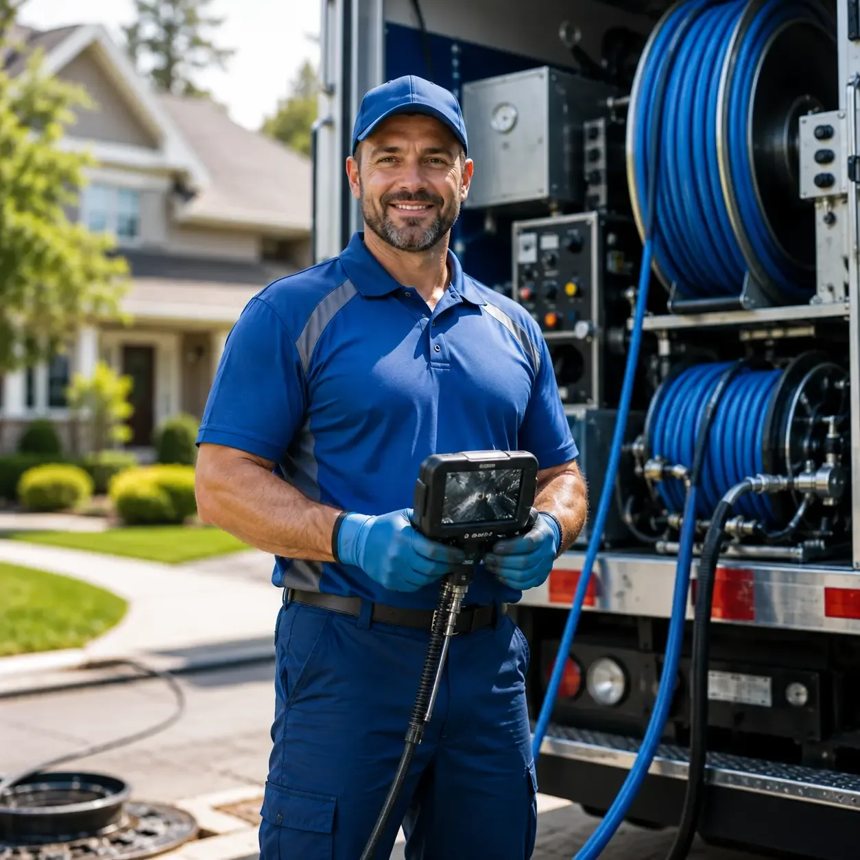 Local outdoor drain cleaning specialists in Pataskala, OH